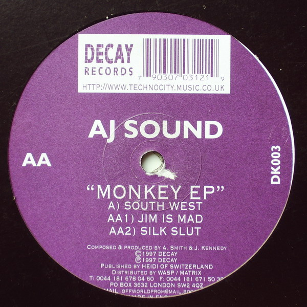 ladda ner album AJ Sound - Monkey EP