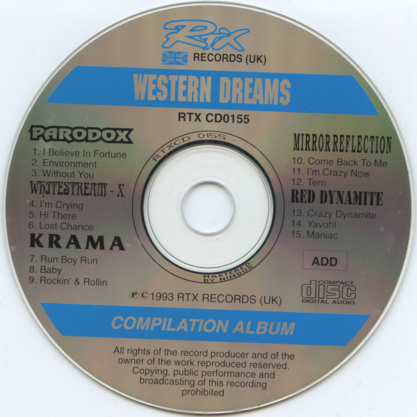 lataa albumi Various - Western Dreams