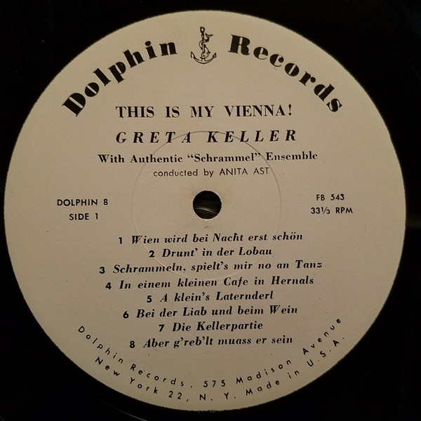 ladda ner album Greta Keller - This Is My Vienna