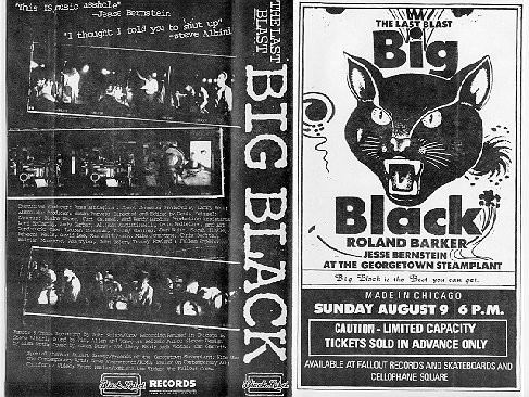 Big Black – The Last Blast (1987, VHS) - Discogs