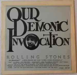 Rolling Stones – Our Demonic Invocation (1984, Red , Vinyl) - Discogs