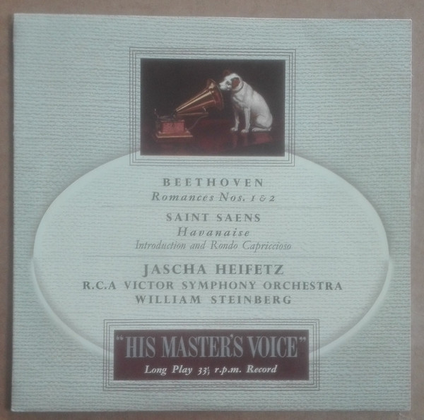 Beethoven / Saint-Saëns / Jascha Heifetz With The R.C.A.-Victor