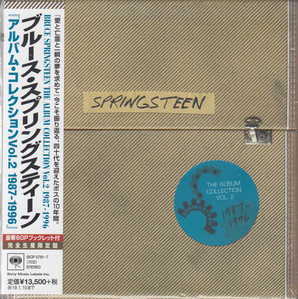Bruce Springsteen – The Album Collection Vol.2 1987-1996 (2018, CD