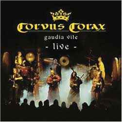 Corvus Corax - Gaudia Vite - Live album cover