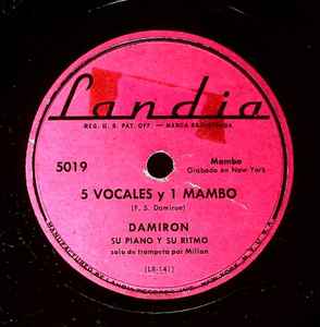 Contradicción conjunto monte Vesubio Damiron Su Piano Y Su Ritmo – 5 Vocales Y 1 Mambo / La Comparsa (Vinyl) -  Discogs