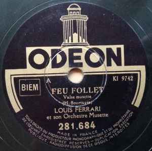 Louis Ferrari Et Son Orchestre - Feu Follet / De L'autre Coté De La Rue album cover