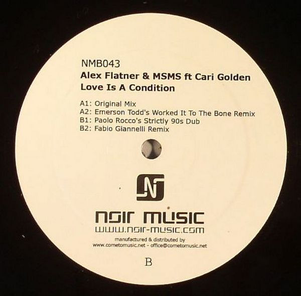 Album herunterladen Alex Flatner & MSMS Ft Cari Golden - Love Is A Condition