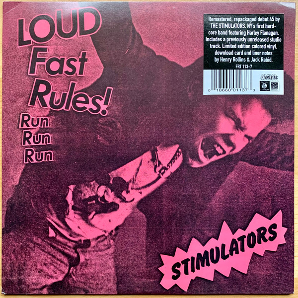 Stimulators – Loud Fast Rules (1980, Vinyl) - Discogs