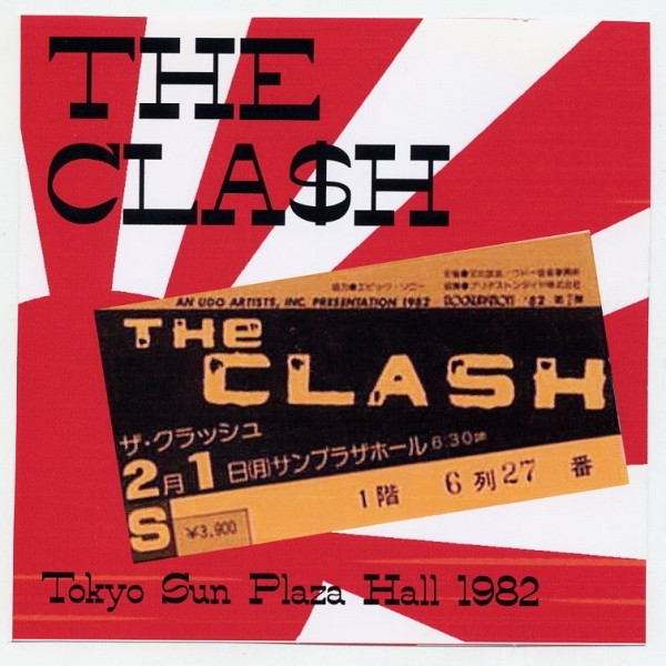 THE CLASH 1982年2月2日 2枚組CD +日本ツアーパンフレット -