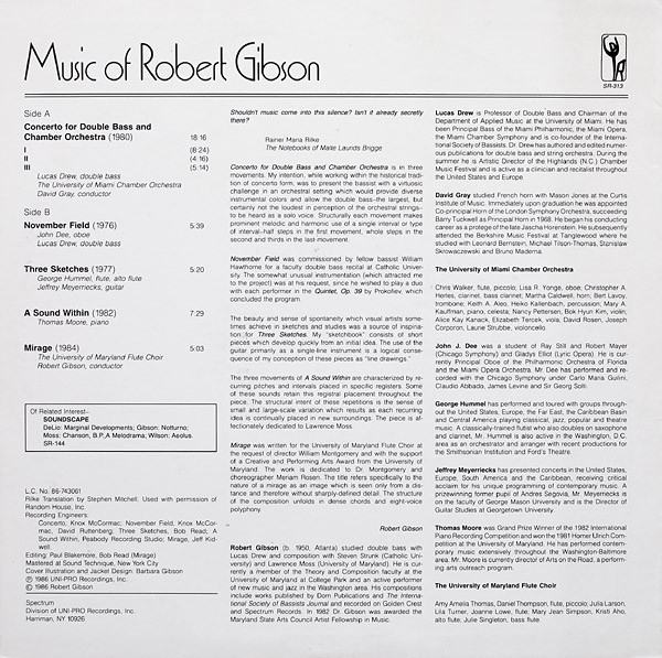 last ned album Robert Gibson - Music Of Robert Gibson