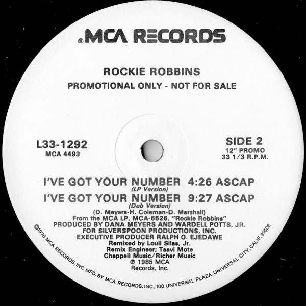 I've Got Your Number - song and lyrics by Rockie Robbins