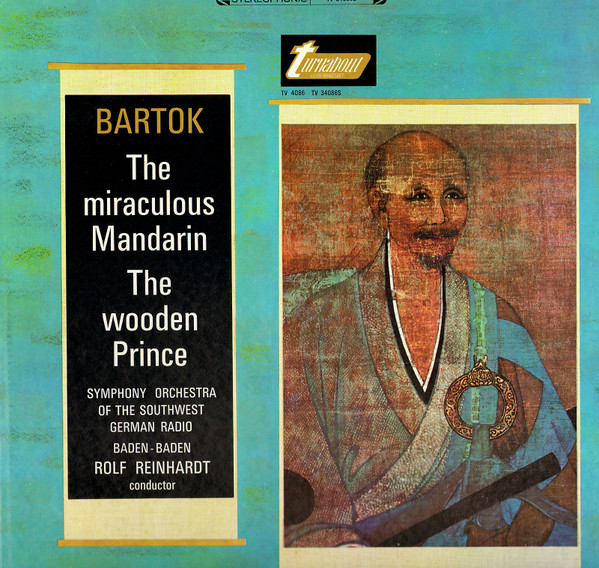 Album herunterladen Bartok Symphony Orchestra Of The Southwest German Radio, Baden Baden, Rolf Reinhardt - The Miraculous Mandarin The Wooden Prince