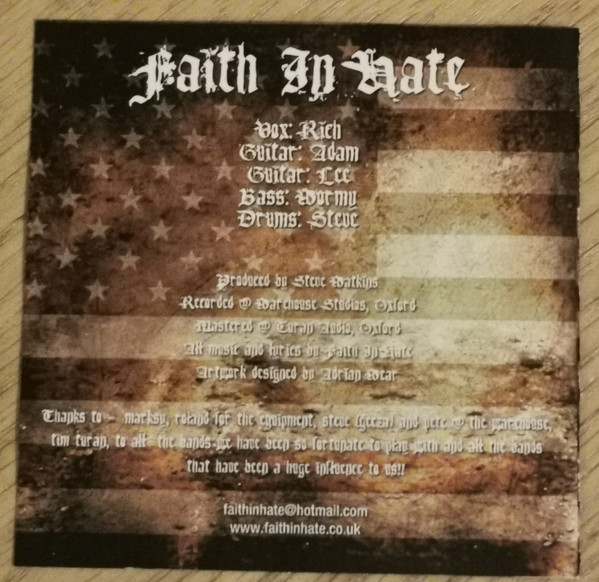 lataa albumi Faith In Hate - Society of mass destruction