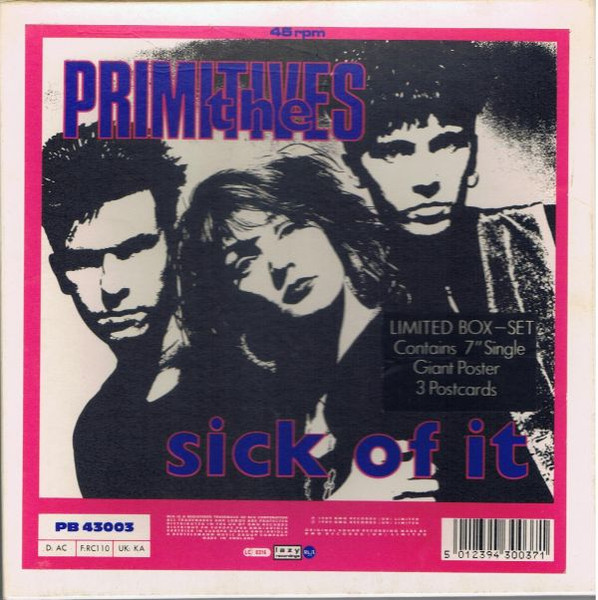 The Primitives – Sick Of It (1989, Vinyl) - Discogs
