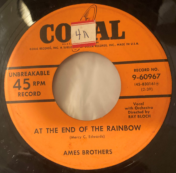 ladda ner album Ames Brothers - Candy Bar Boogie At The End Of The Rainbow