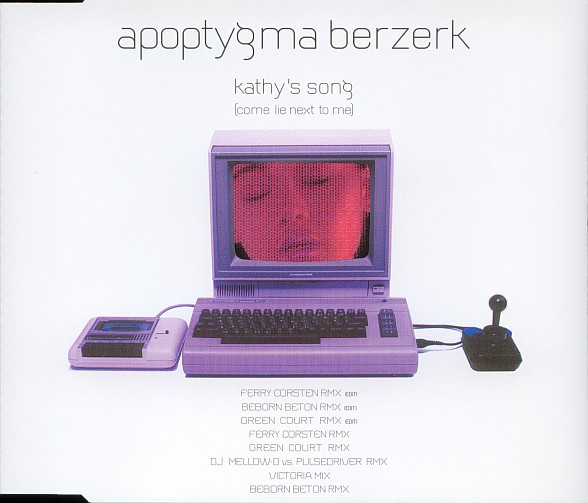 Apoptygma Berzerk – Kathy's Song (Come Lie Next To Me) (2001, CD