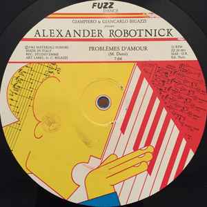 Alexander Robotnick - Problèmes D'Amour album cover