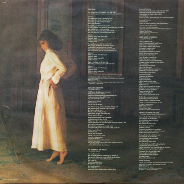 Carly Simon - Boys In The Trees | Elektra (6E-128) - 6