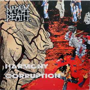 Napalm Death - Harmony Corruption album cover