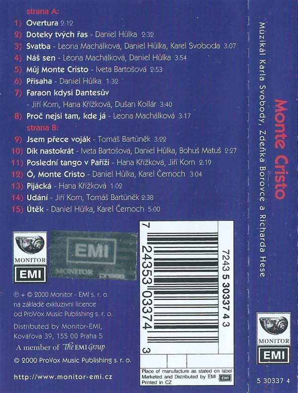 télécharger l'album Various - Monte Cristo
