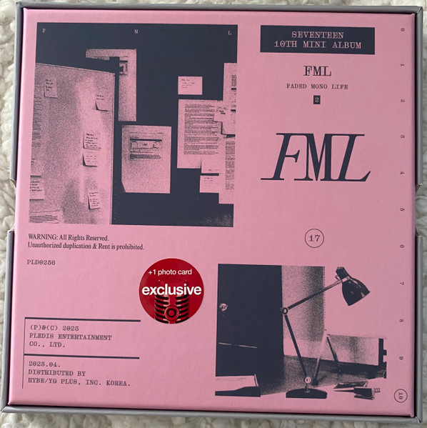 Seventeen – FML (2023, Faded Mono Life Version, Target Exclusive 