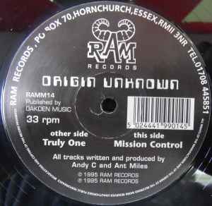 Origin Unknown - Truly One / Mission Control album cover