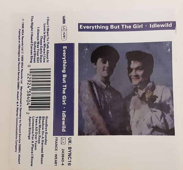 Everything But The Girl Idlewild 1988 Cassette Discogs