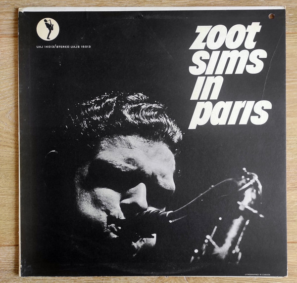 Zoot Sims – Zoot Sims In Paris (1962, Vinyl) - Discogs