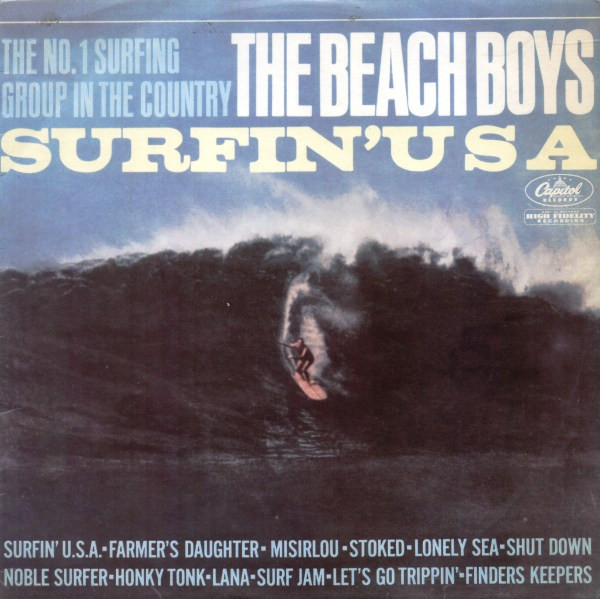 The Beach Boys – Surfin' USA (1963, Los Angeles Pressing, Vinyl