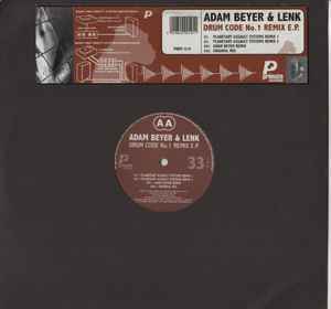 Adam Beyer & Lenk - Drum Code No.1 Remix E.P. album cover