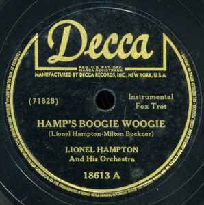 Lionel Hampton And His Orchestra - Hamp's Boogie Woogie / Chop-Chop