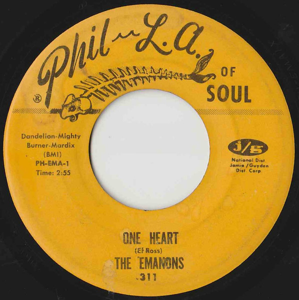 The Emanons – One Heart / Reap What You Sow (1968, Vinyl) - Discogs