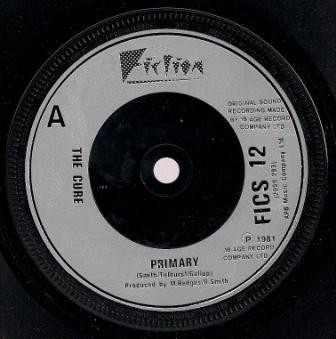 The Cure – Primary (1981, Vinyl) - Discogs