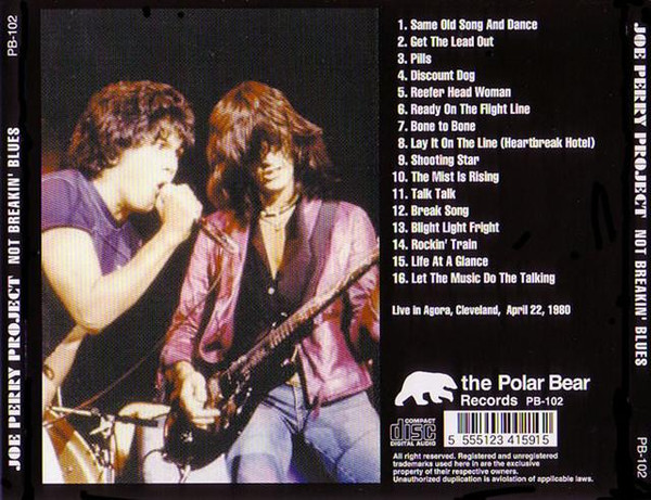 baixar álbum The Joe Perry Project - Not Breakin Blues
