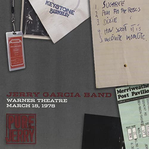 Jerry Garcia Band – Pure Jerry: Warner Theatre, March 18, 1978 (CD