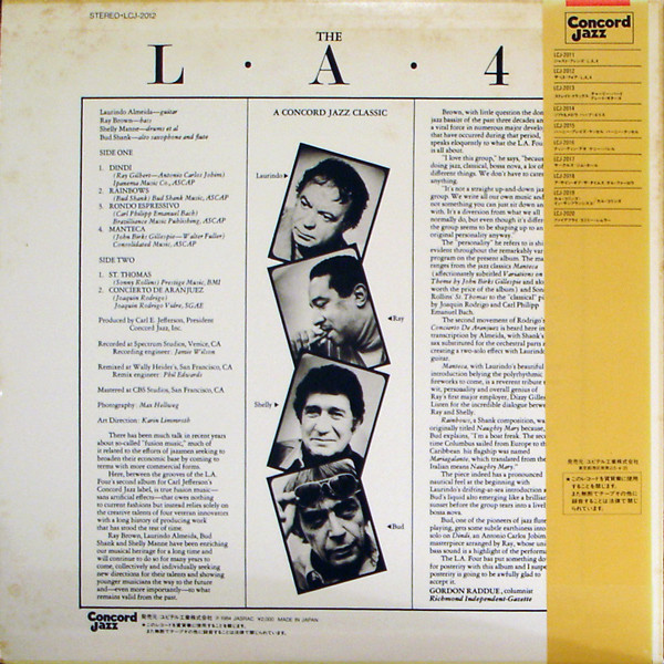 LA4 - The L.A.4 | Releases | Discogs