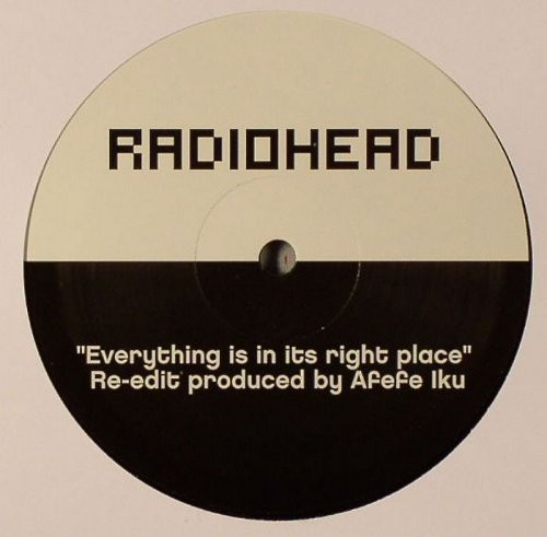 Radiohead – Everything In Its Right Place (House Mix) (2003, Vinyl 