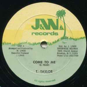 Tyrone Taylor - Come To Me 