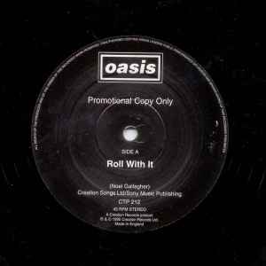 Oasis – Roll With It (1995, Vinyl) - Discogs