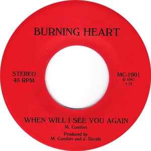 Burning Heart - When Will I See You Again album cover