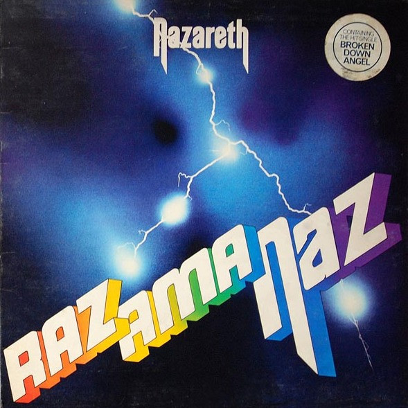 Обложка конверта виниловой пластинки Nazareth (2) - Razamanaz