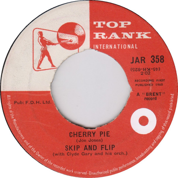 Skip & Flip – Cherry Pie (1960, Vinyl) - Discogs