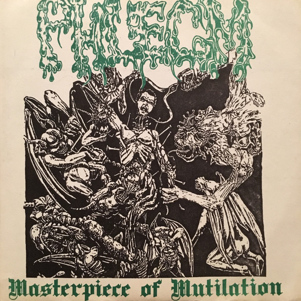 Phlegm – Masterpiece Of Mutilation (1991, Vinyl) - Discogs