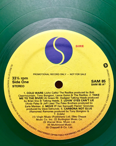 The Sire Records Story (1978, Translucent Green, Vinyl) - Discogs