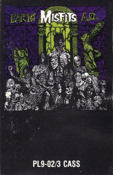 Misfits – Earth A.D. (1986, Cassette) - Discogs