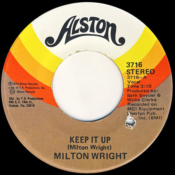 永遠の定番モデル Milton Wright ミルトン ライト 2nd SPACED レコード