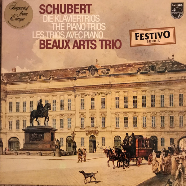 Schubert - Beaux Arts Trio – The Piano Trios (Vinyl) - Discogs