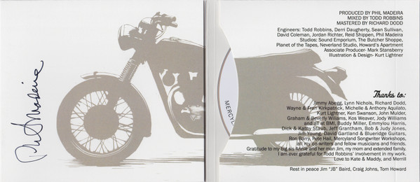 last ned album Phil Madeira - Motorcycle