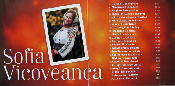 descargar álbum Sofia Vicoveanca - Nu Sunt Eu Ca Orișicare