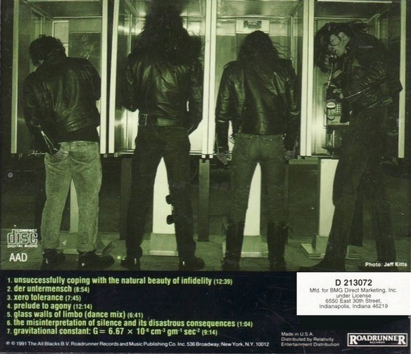 Type O Negative – Slow, Deep And Hard (1991, CD) - Discogs